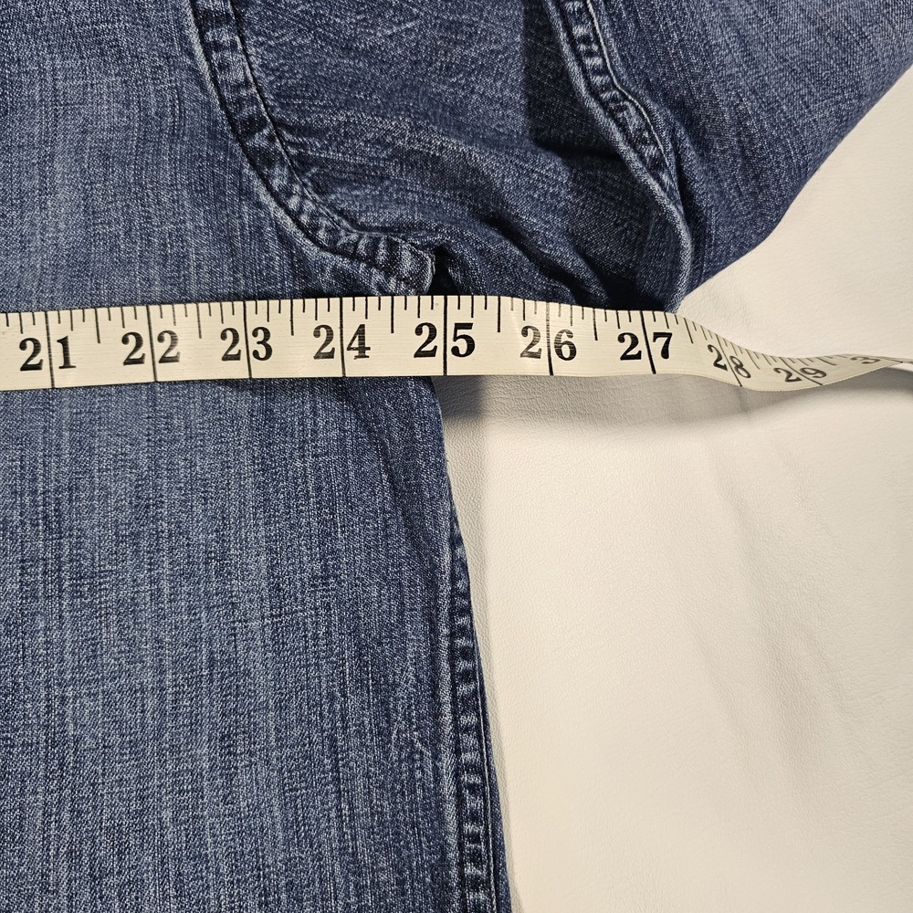 Tommy Hilfiger Denim Button Down Shirt Mens XL Blue Chambray Long Sleeve Classic - Picture 11 of 14
